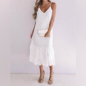Impressions Boutique Lace midi dress